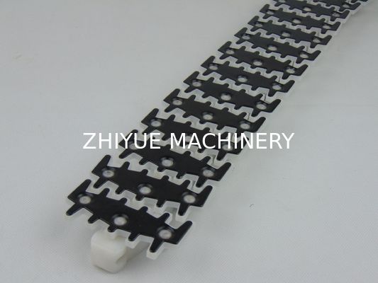 L83D Flexible plain conveyor chains with stainless steel friction top ...