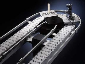 Aluminium flexible modular conveyor systems width 145mm Plain modu conveyor lines
