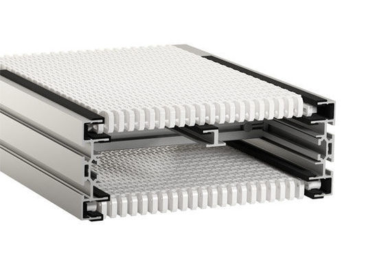 Moduline conveyor systems width 85mm Plain flexible conveyor system for light industry