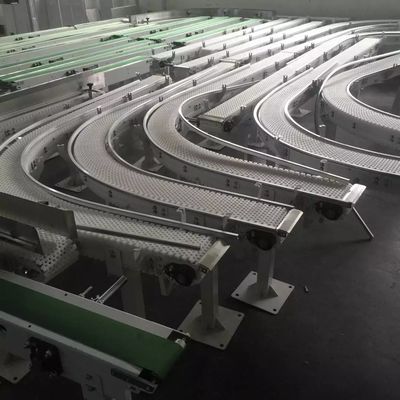 Aluminium flexible modular conveyor systems width 45mm  65mm 85mm 105mm 145mm 175mm 295mm