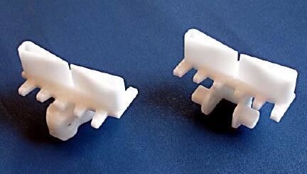 LF63B cleated flexible conveyor chains for tobaco industry for modular flexible systems