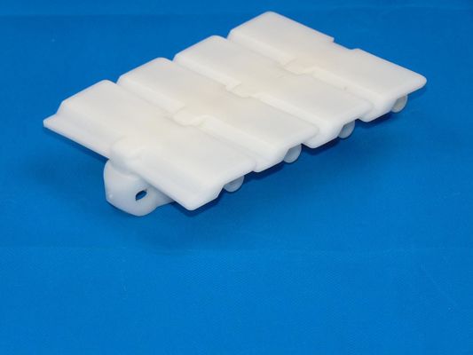 103H flat top flexible conveyor chains plain chains white color POM for moduline