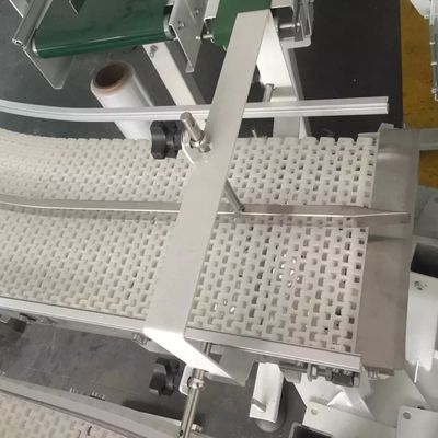 Aluminium flexible modular conveyor systems width 45mm Plain conveyors