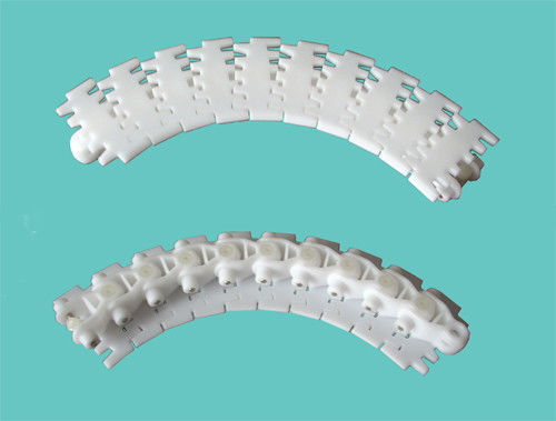 83A Flexible plain conveyor chains plastic flex chains width 83mm for modular flexible systems