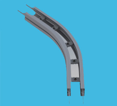 65 vertical flexible chain bends mateirials aluminium stainless steel
