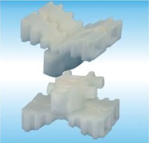 LF63D cleated flexible conveyor chains suitable for flexible conveyor systems
