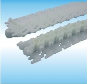 LF63F cleated flexible conveyor chains Materials POM for flexible conveyor systems food grade