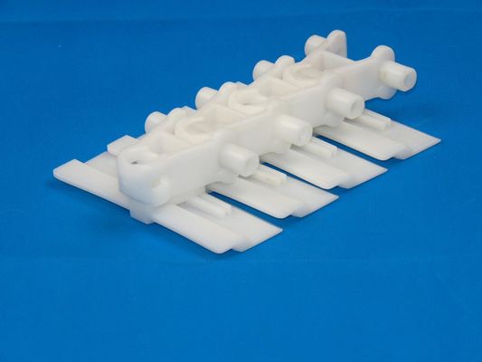 103H flat top flexible conveyor chains plain chains white color POM for moduline